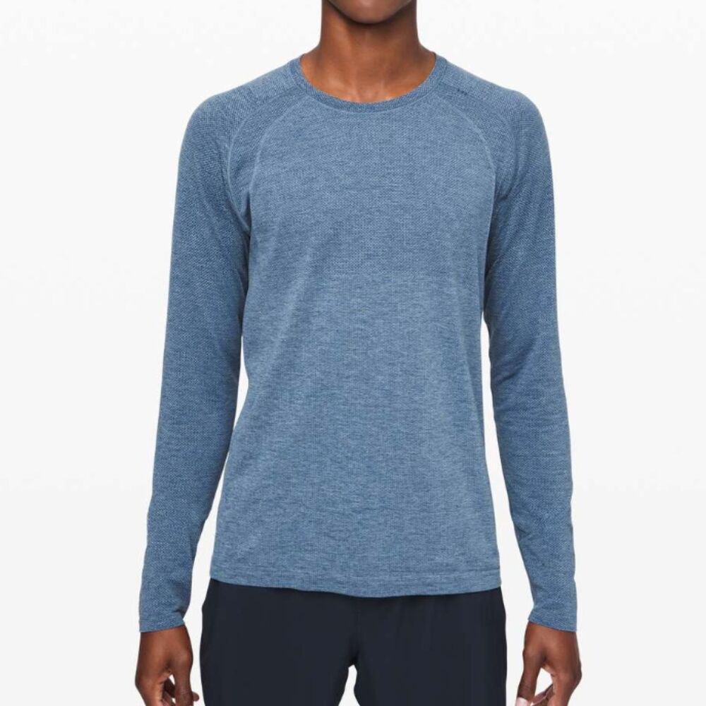 Lululemon Metal Vent Tech Long Sleeve 2.0 Midnight Shadow Size Medium Running